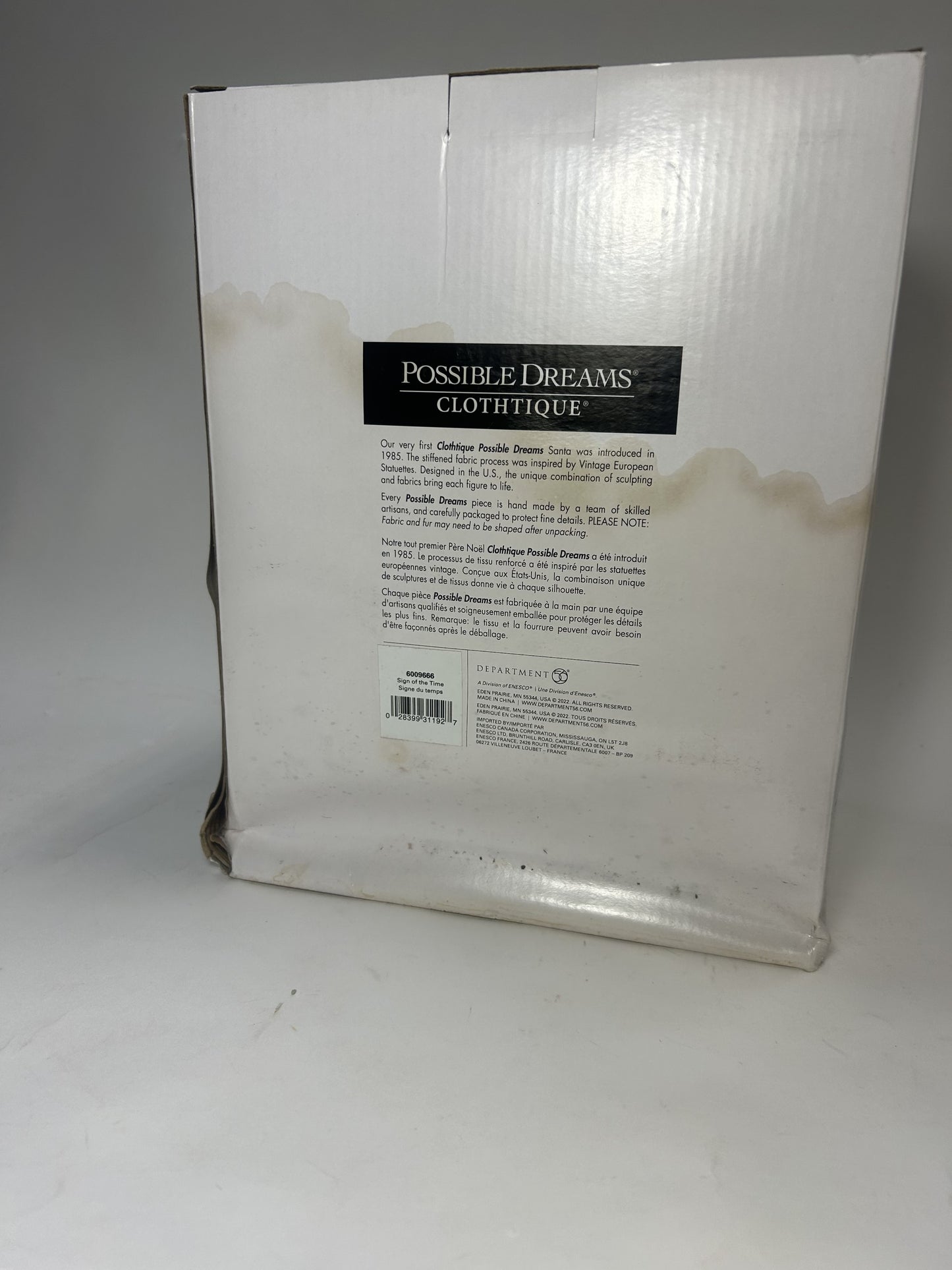 BOX DAMAGE - Sign of the Time - Country N More Gifts