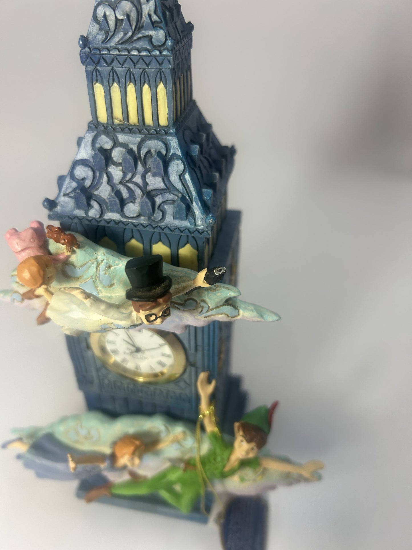 DAMAGED - Time to Find Neverland - Peter Pan Clock