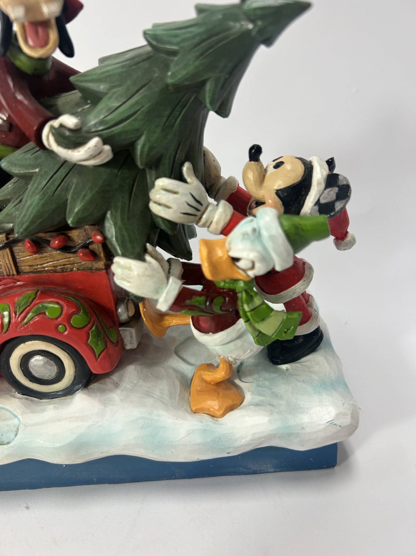 DAMAGED - Red Truck with Mickey and Friends - Country N More Gifts