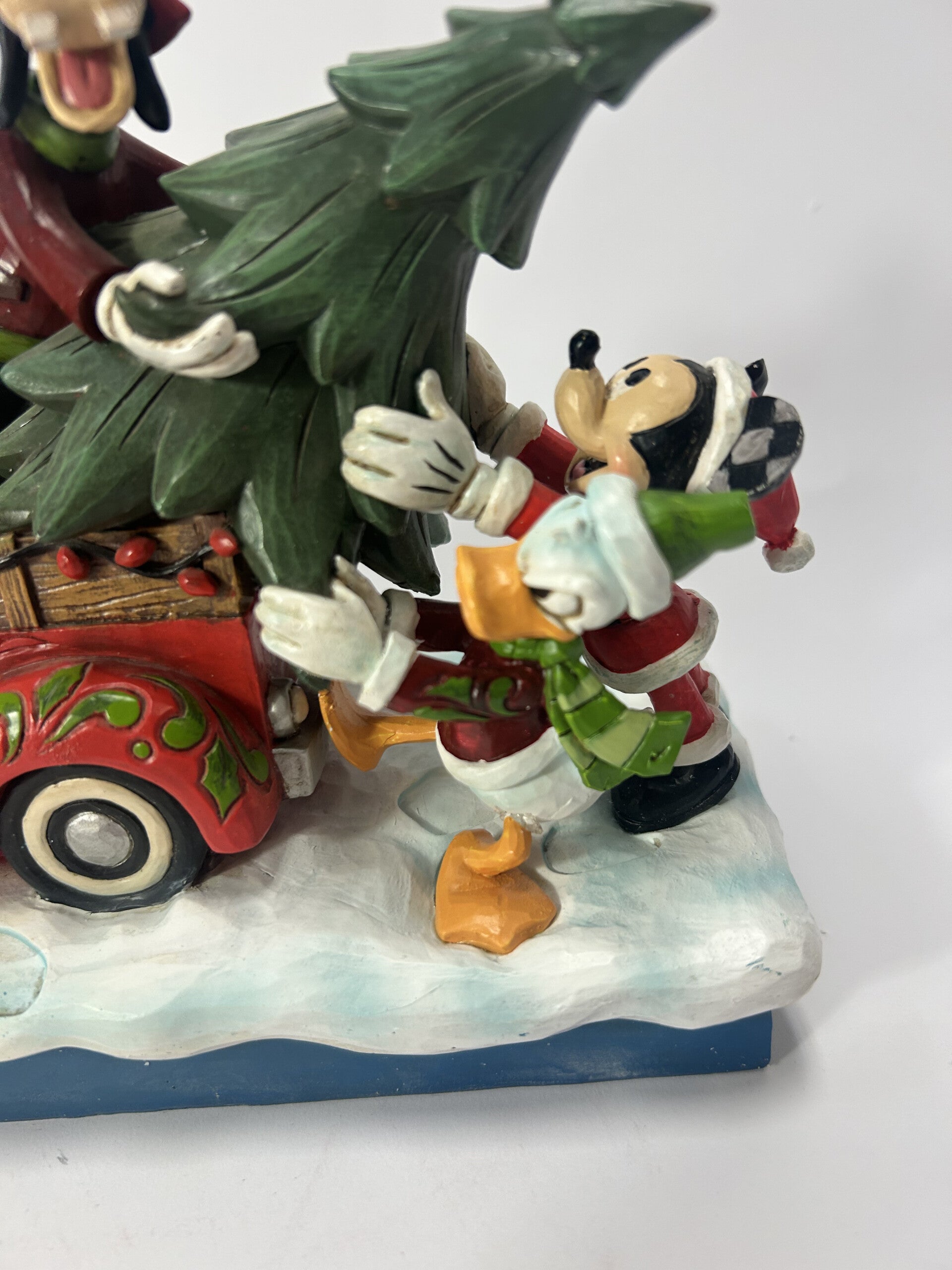 DAMAGED - Red Truck with Mickey and Friends - Country N More Gifts