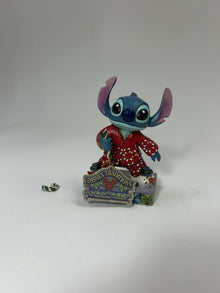 DAMAGED HAS BEEN FIXED - Christmas Morning - Stitch in Christmas Pajamas