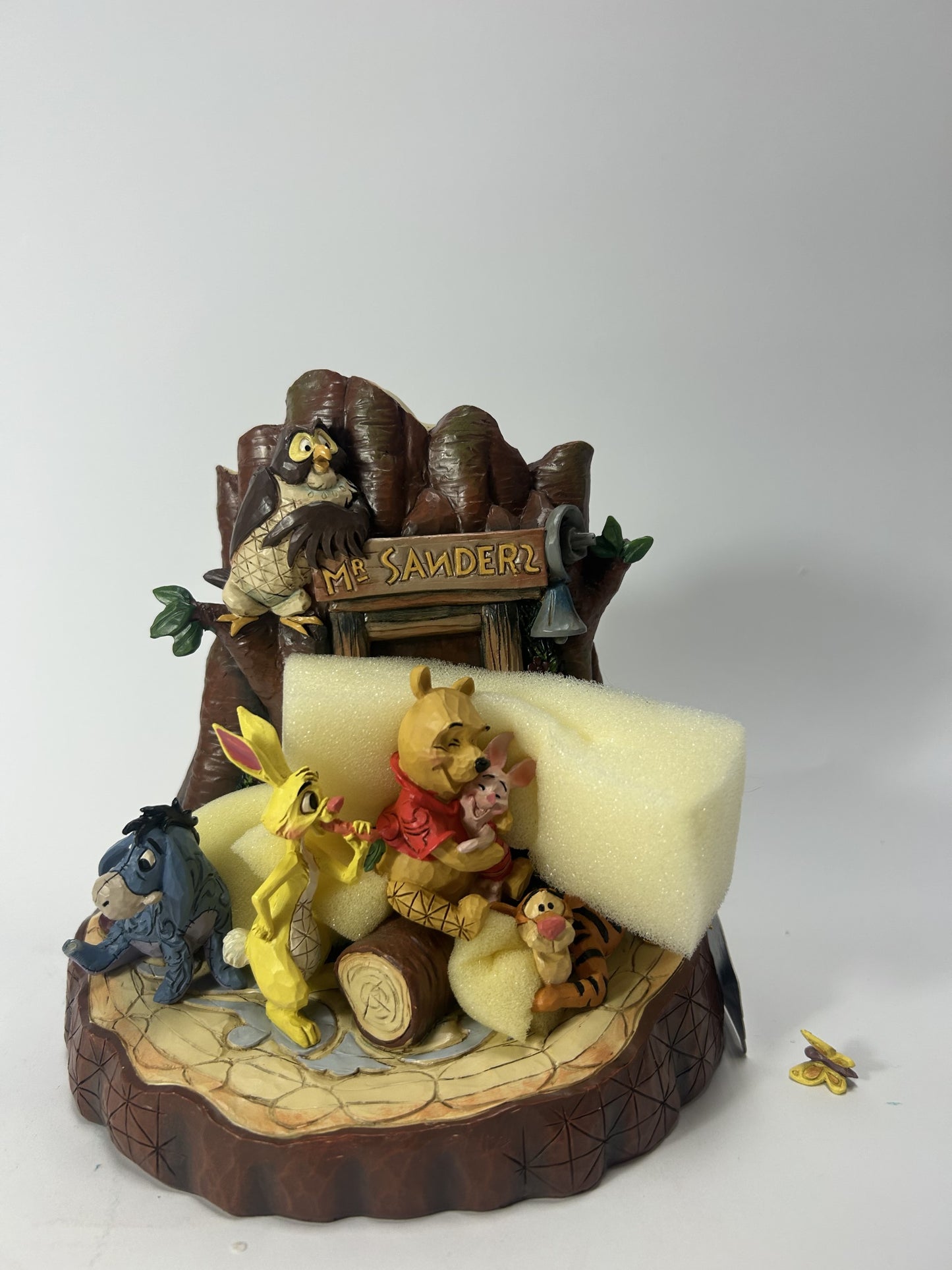 DAMAGED - Pooh Carved by Heart - Country N More Gifts