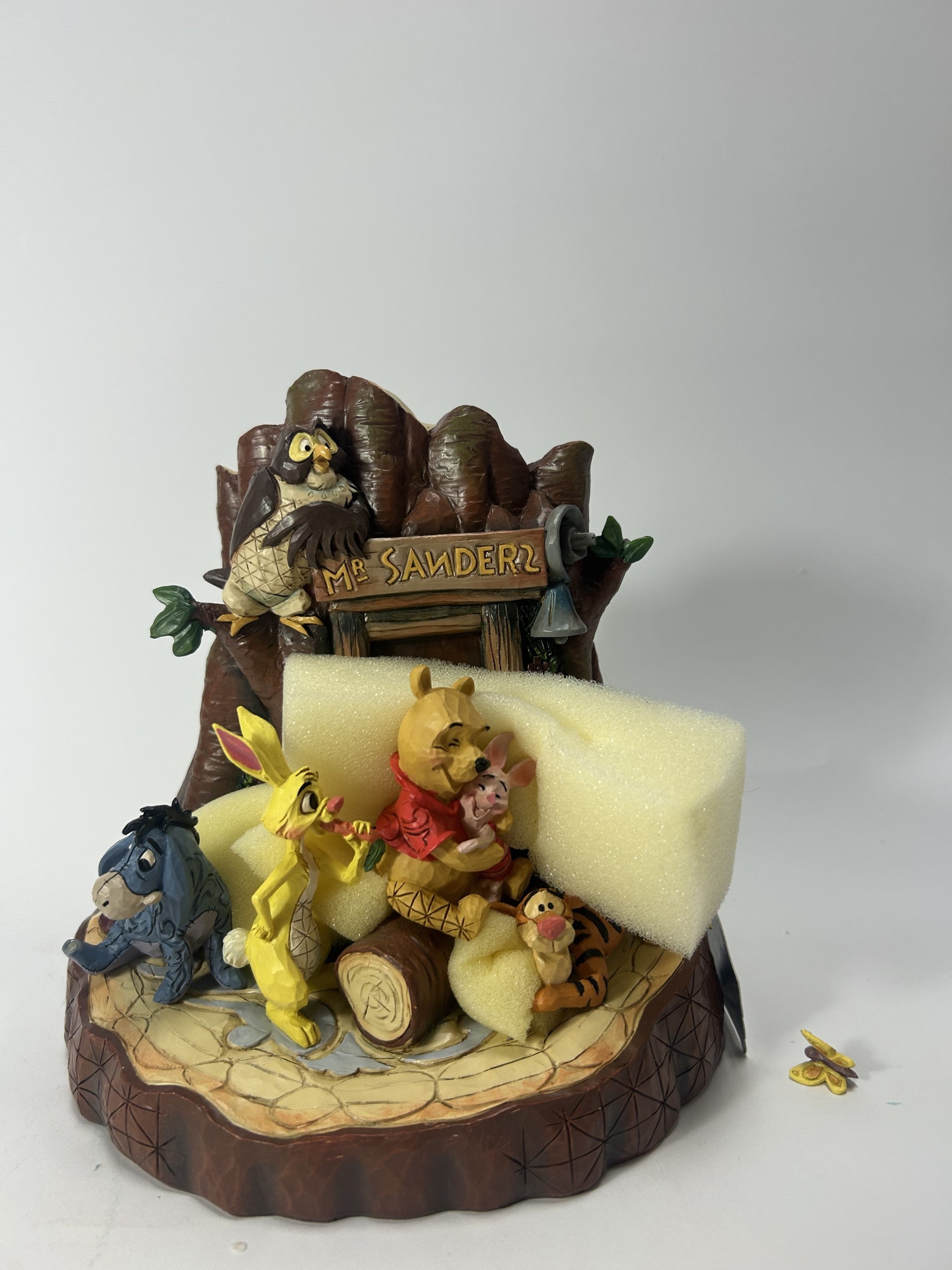 DAMAGED - Pooh Carved by Heart - Country N More Gifts