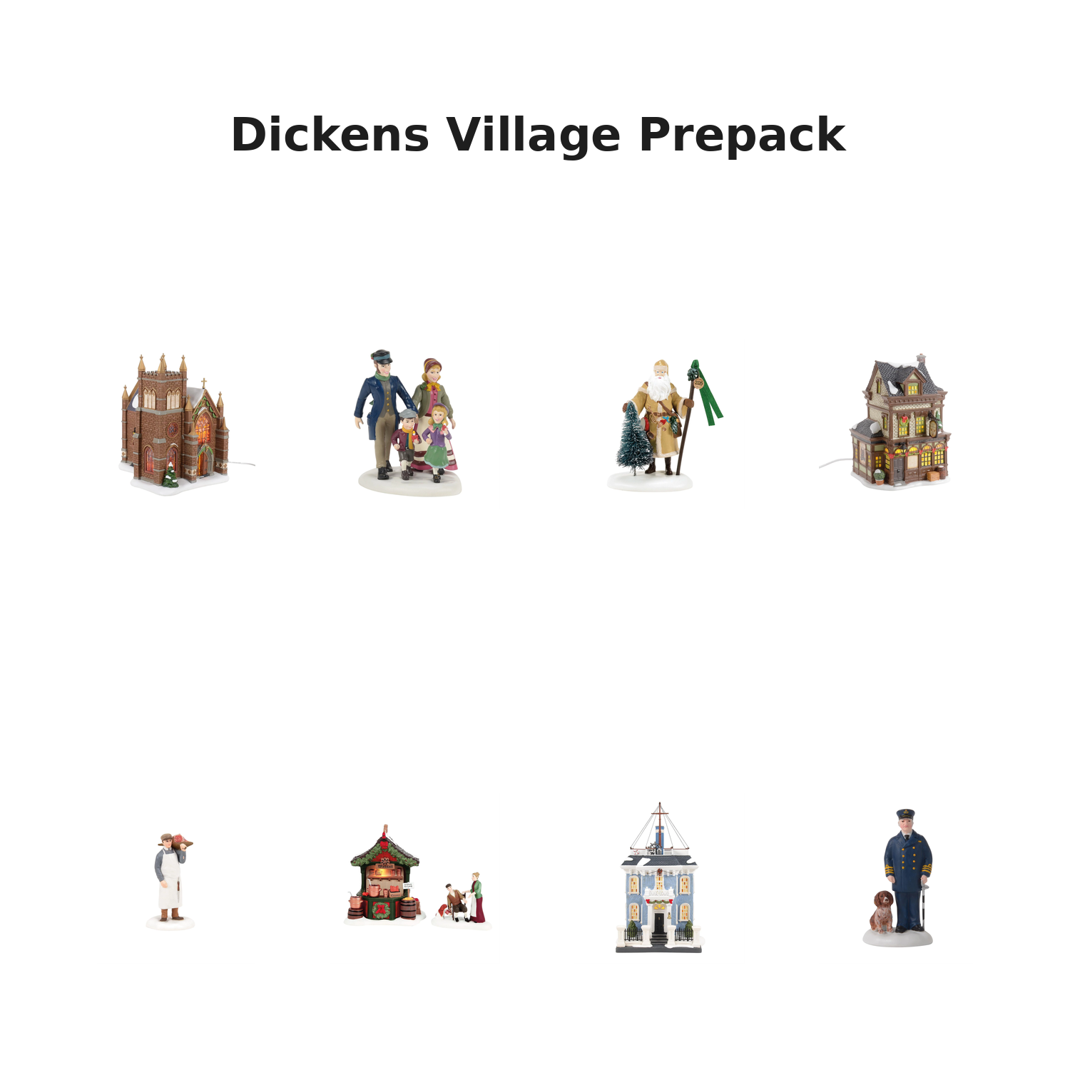 All New For 2026 Dickens Village Lit Buildings And Accessories Bundle - Country N More Gifts