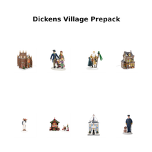 All New For 2026 Dickens Village Lit Buildings And Accessories Bundle