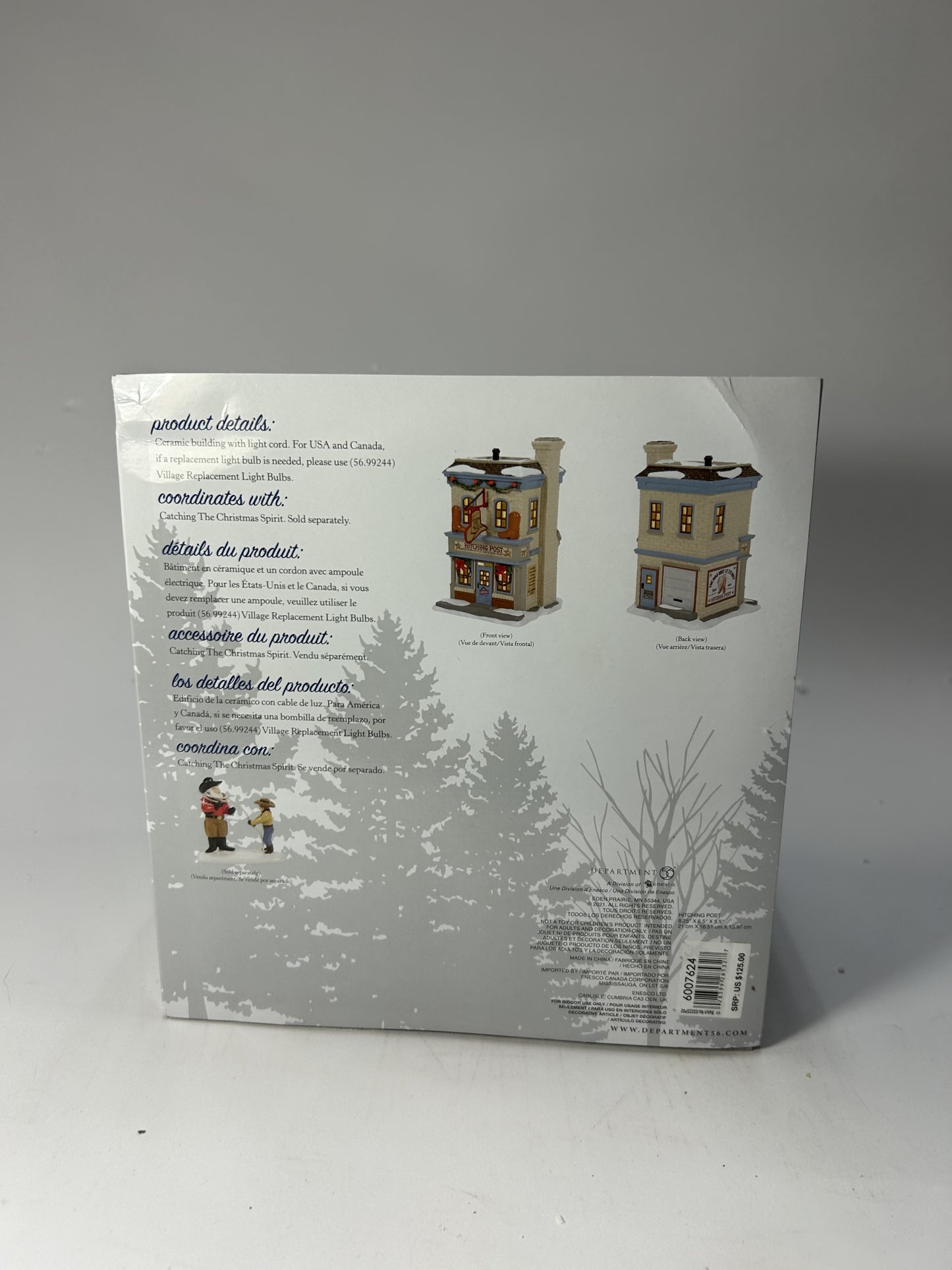 BOX DAMAGE - Hitching Post - Country N More Gifts
