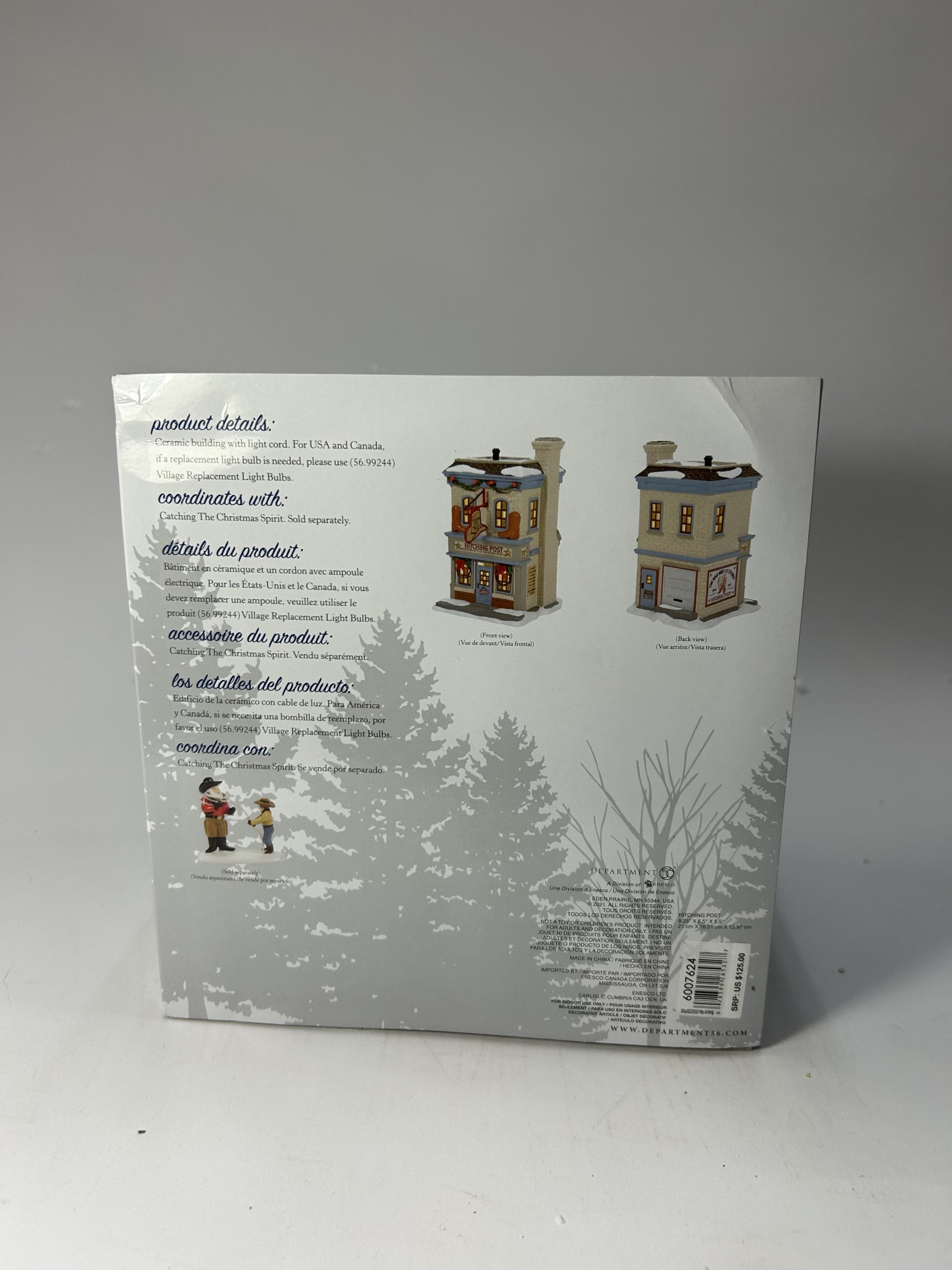 BOX DAMAGE - Hitching Post - Country N More Gifts