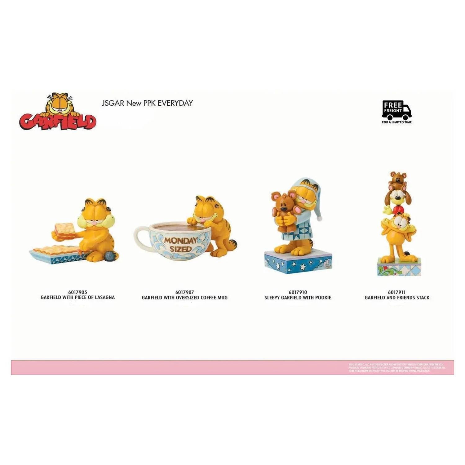 Jim Shore Garfield Everyday Bundle - 2026 - Country N More Gifts