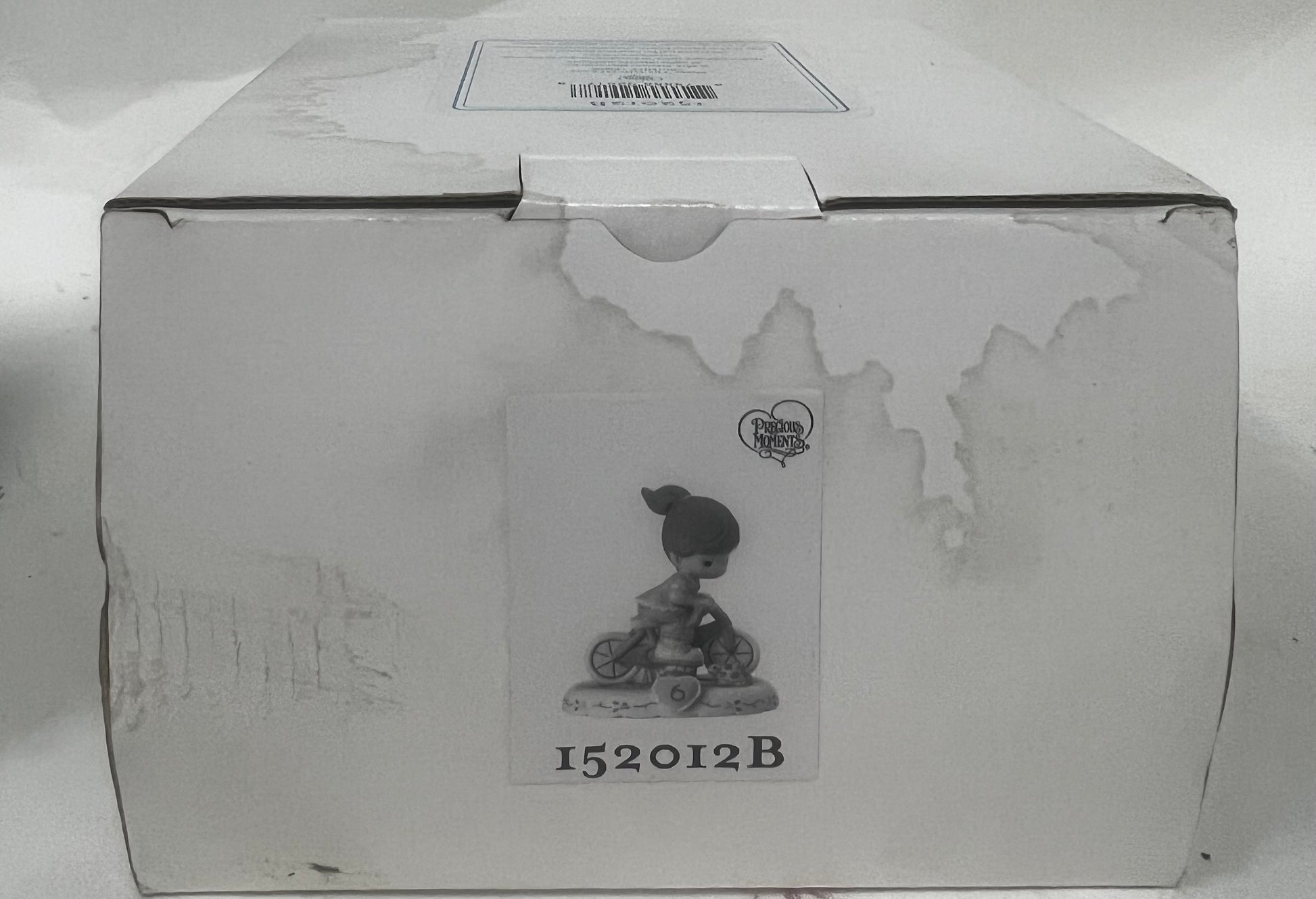 06 Age Six Brunette - Girl On Bicycle Age 6 - BOX DAMAGE  - Country N More Gifts