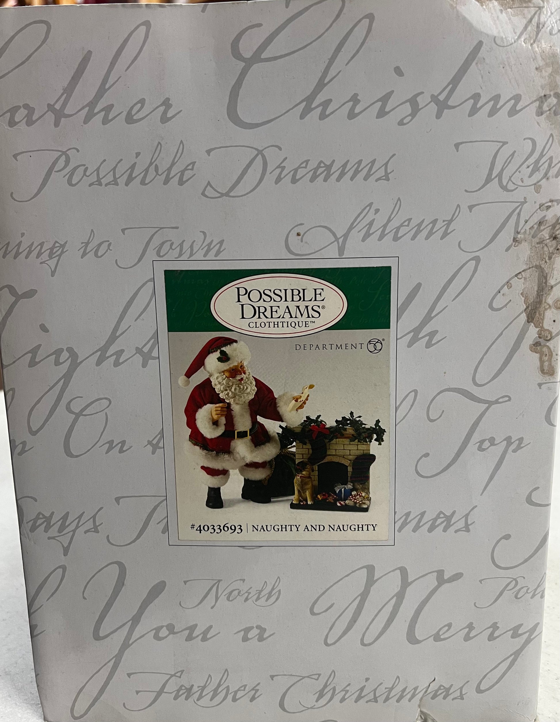 Possible Dreams Naughty And Naughty - BOX DAMAGE  - Country N More Gifts