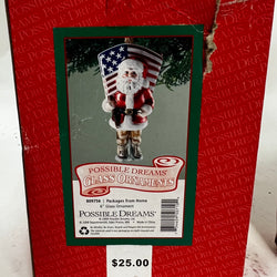 Packages from Home - 6" Glass Ornament - BOX DAMAGE  - Country N More Gifts