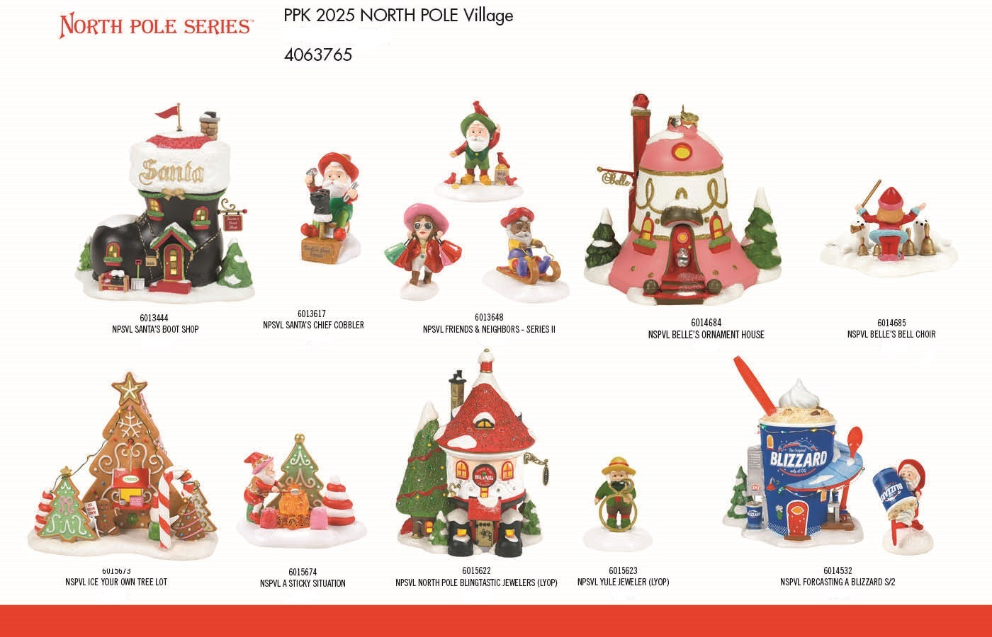 All New For 2025 North Pole Series Lit Buildings And Accessories - Country N More Gifts
