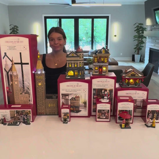 All New For 2025 Christmas In The City Village Lit Buildings And Accessories - Country N More Gifts
