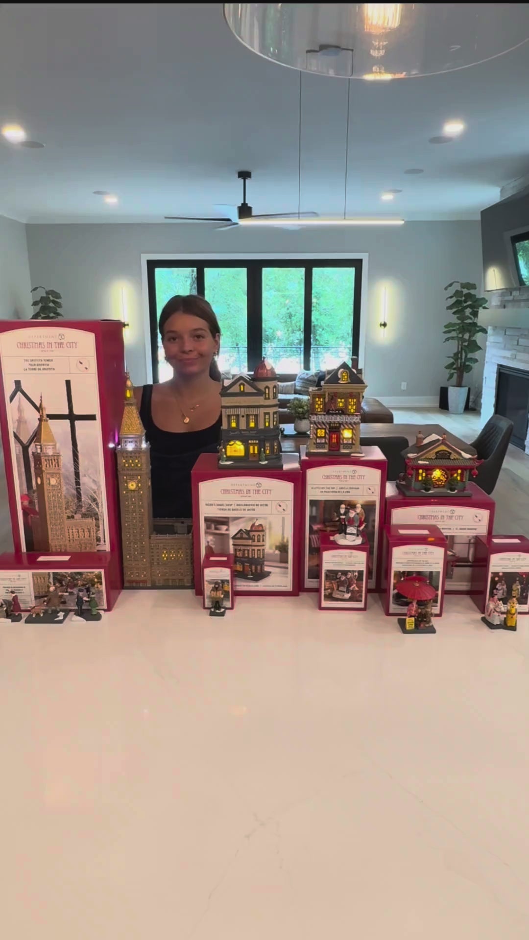 All New For 2025 Christmas In The City Village Lit Buildings And Accessories - Country N More Gifts