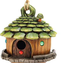 Enchanted Garden Guardians Acorn Birdhouse 9"  - Country N More Gifts