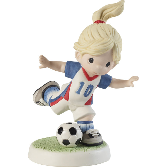 Set Your Goals High - Young Girl Athlete Figurine