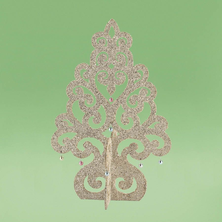 Dream Glittered Tree - BOX DAMAGE  - Country N More Gifts