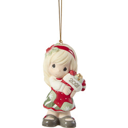 You Fill Me With Christmas Cheer Dated Girl Ornament  - Country N More Gifts