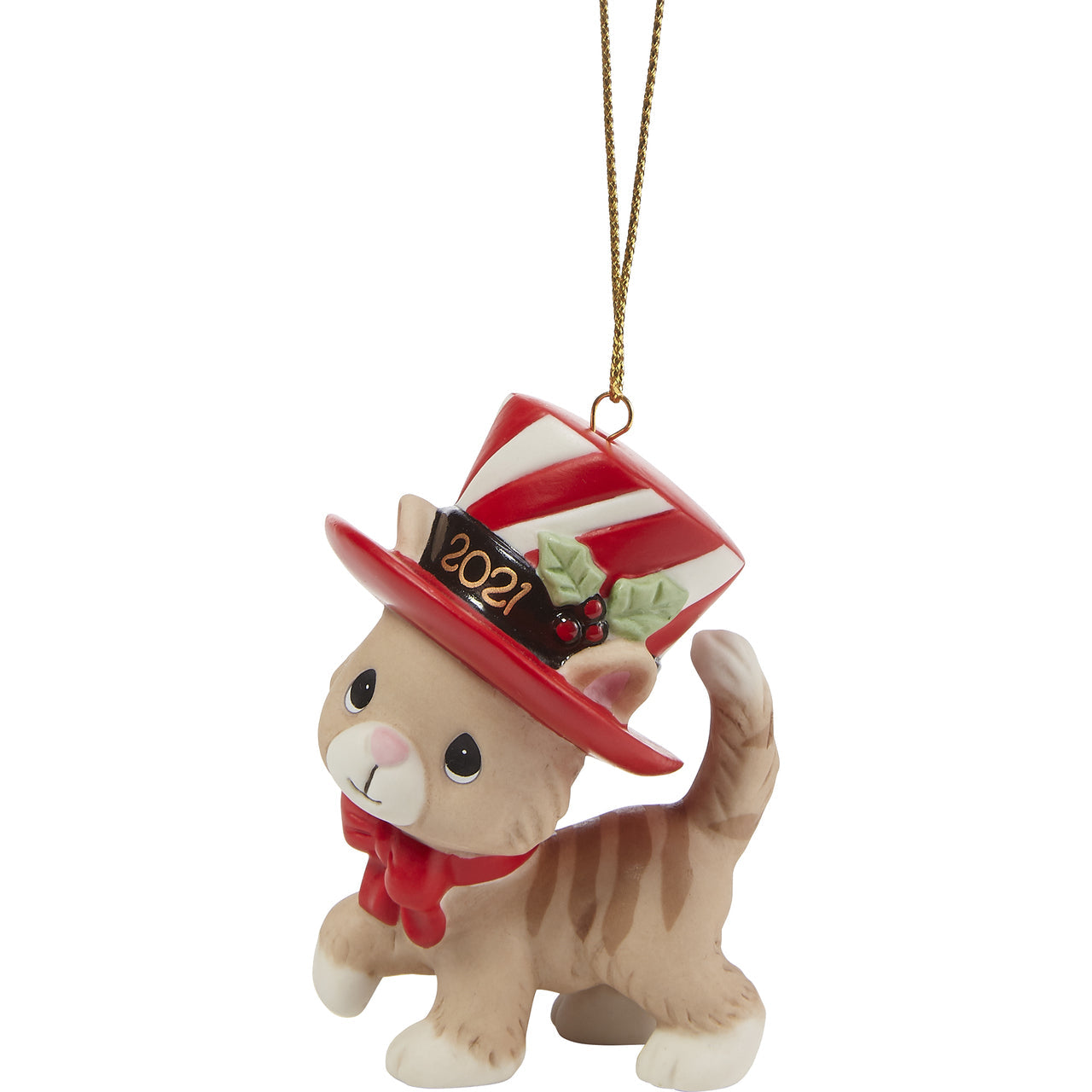 We Wish You A Meow-y Christmas Dated Cat Ornament - BOX DAMAGE  - Country N More Gifts