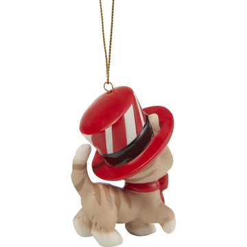 We Wish You A Meow-y Christmas Dated Cat Ornament - BOX DAMAGE  - Country N More Gifts