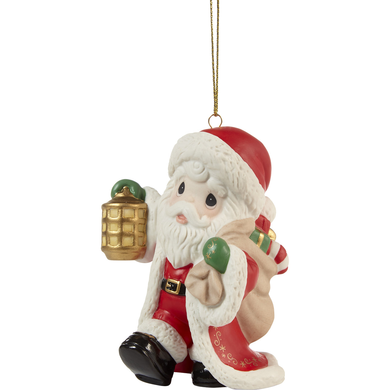 NO BOX - May Your Spirits Be Merry And Bright Annual Santa Ornament - Country N More Gifts