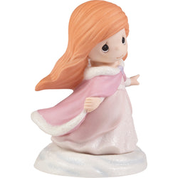 Bundled Up And Ready For Adventure Disney Ariel Figurine  - Country N More Gifts