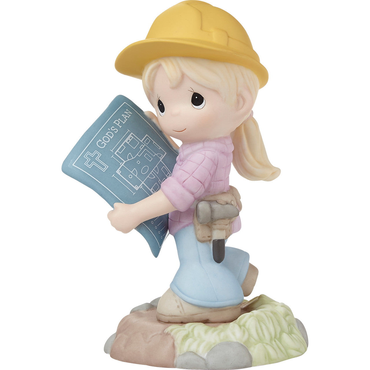 Trust In God's Plan Blonde Girl Figurine  - Country N More Gifts