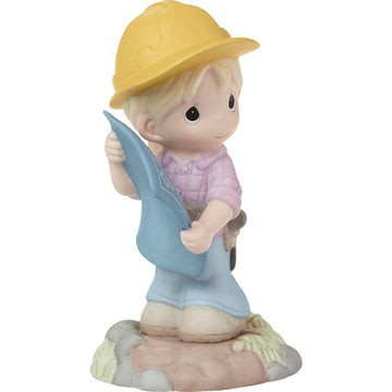 Trust In God's Plan Blonde Girl Figurine  - Country N More Gifts
