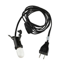 Village Single Cord with Bulb, Black