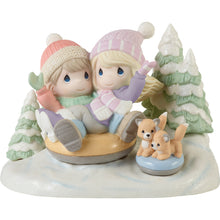 Away We Go In The Snow - Limited Edition Figurine