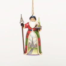 French Santa Ornament