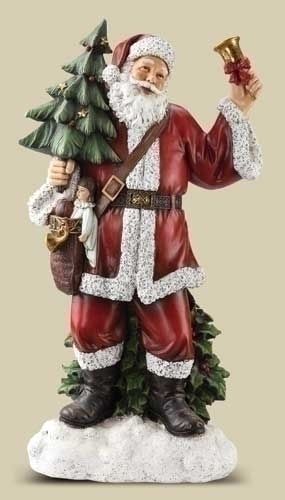 Santa Ringing A Bell  - Country N More Gifts
