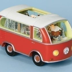 Musical Van With Peace Sign  - Country N More Gifts