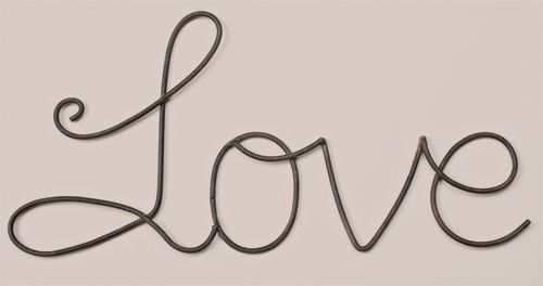 Love Wall Word Decor  - Country N More Gifts