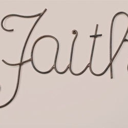Faith Word Wall Decor  - Country N More Gifts