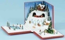 Musical Winter Scene Foldout