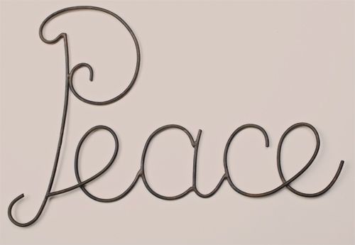 Peace Wall Word  - Country N More Gifts