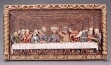 11.5 Inch Last Supper Large Plaque