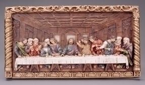 11.5 Inch Last Supper Large Plaque  - Country N More Gifts