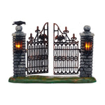 Spooky Wrought Iron Gate  - Country N More Gifts