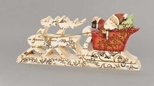 Santa Sleigh Wordscript