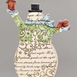 Snowman Wordscript  - Country N More Gifts