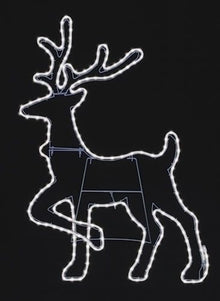 Neon Deer Yard Art