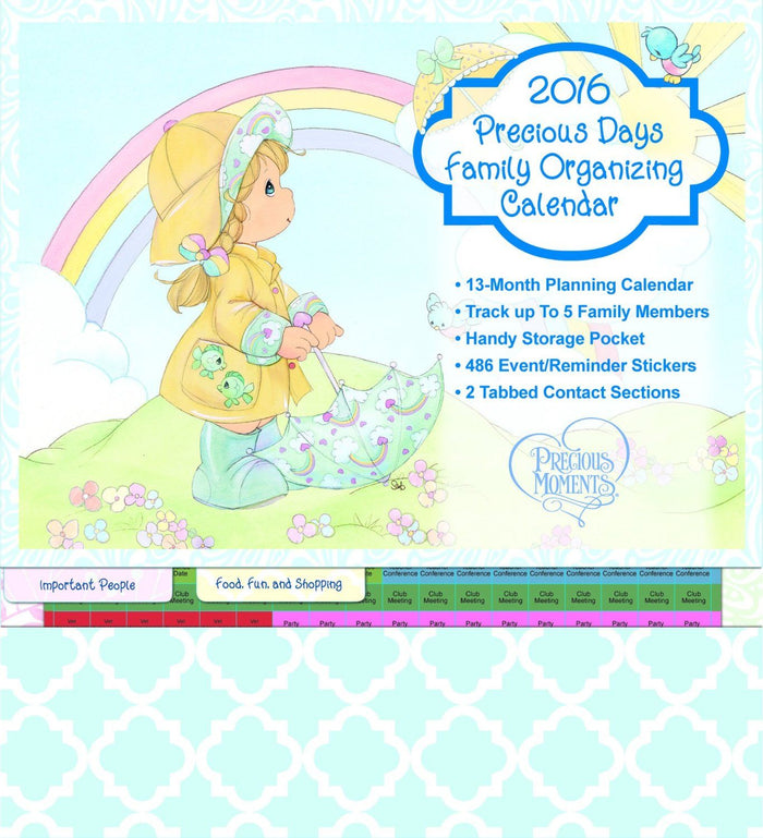 2016 Organizational Calendar