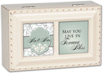 Mr and Mrs - Forever Bliss - Petite Ivory Music Box  - Country N More Gifts