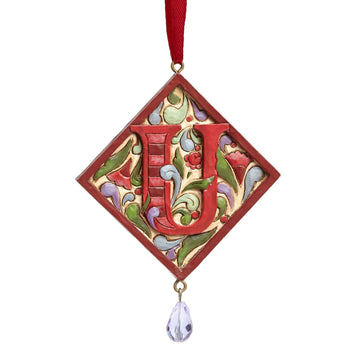 Monogram U Hanging Plaque  - Country N More Gifts