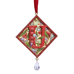 Monogram U Hanging Plaque  - Country N More Gifts