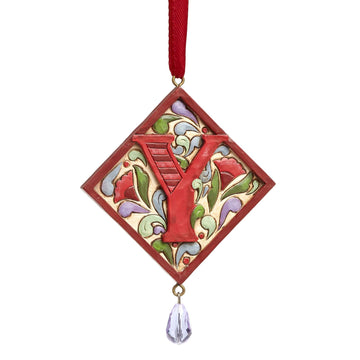 Monogram Y Hanging Plaque  - Country N More Gifts