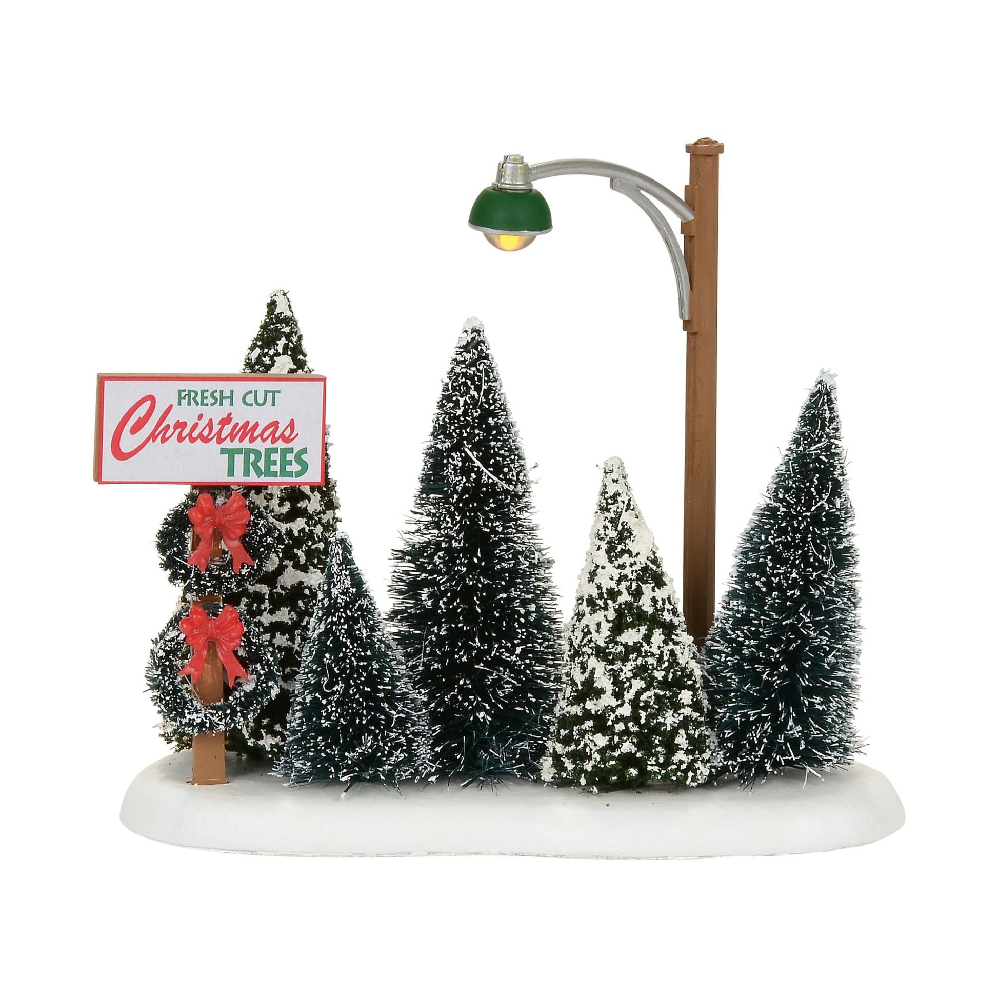 DAMAGED - Lit Christmas Tree Lot - Country N More Gifts