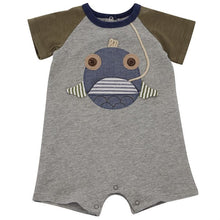 Open Mouth Fish Raglan Shortall